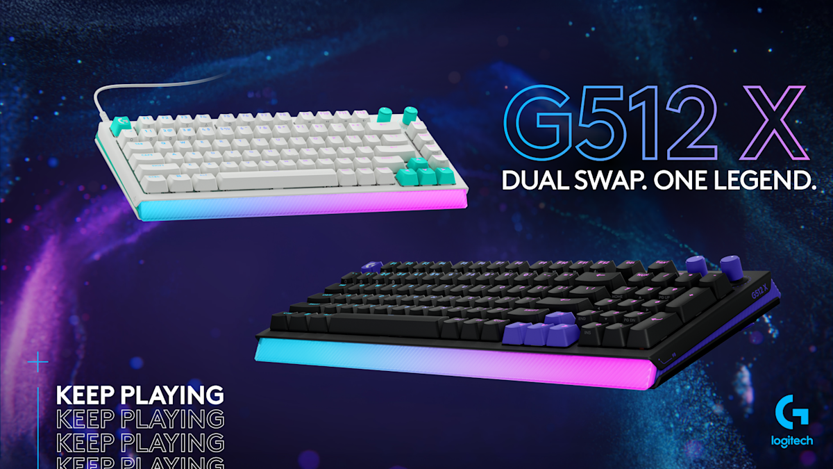 Il G512 X è la tastiera da gaming Logitech più avanzata e personalizzabile finora