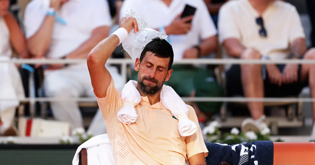 Come affrontano i tennisti del Roland Garros l’ondata di caldo parigina?