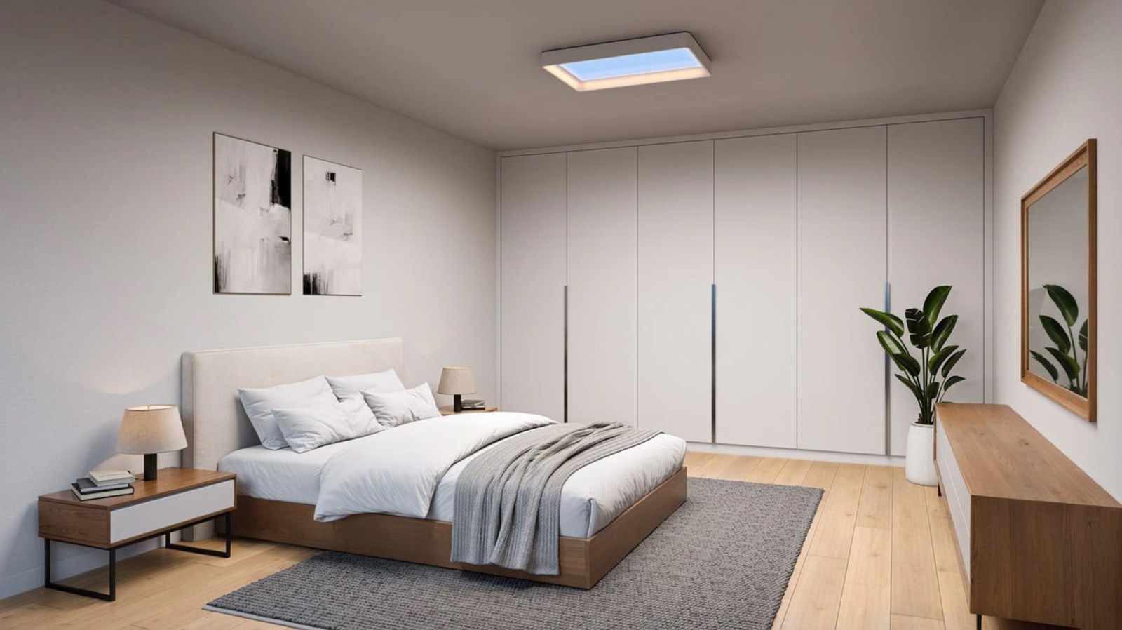Il Philips Skylight ricrea la luce naturale ovunque nella tua casa