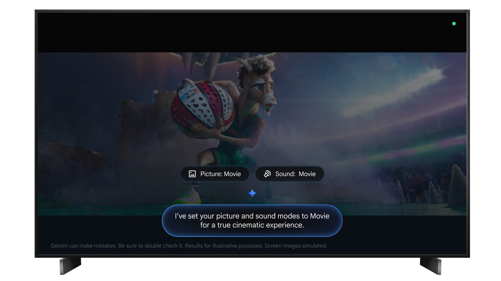 Gemini ora può regolare le impostazioni dell’immagine su Google TV