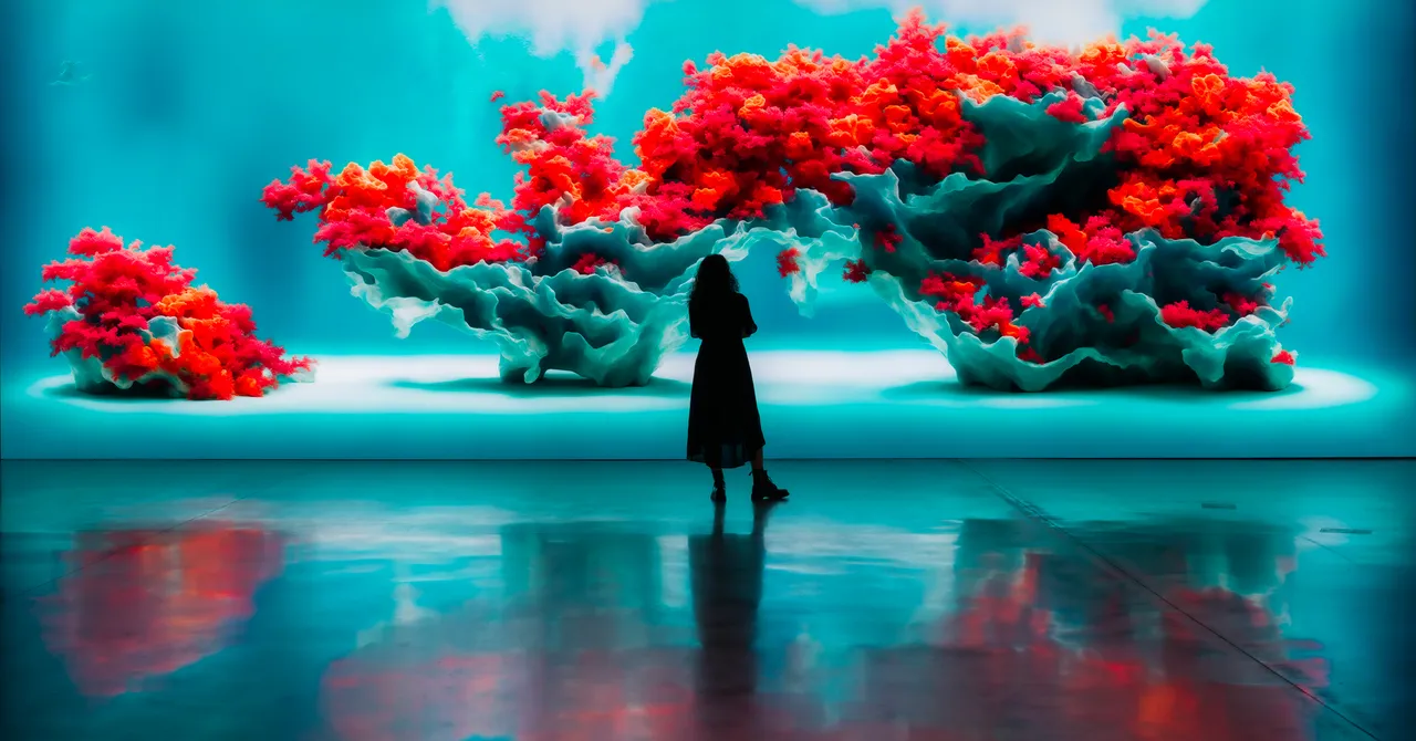 Una nuova galleria immersiva potrebbe farti ricredere sull’arte dell’IA.