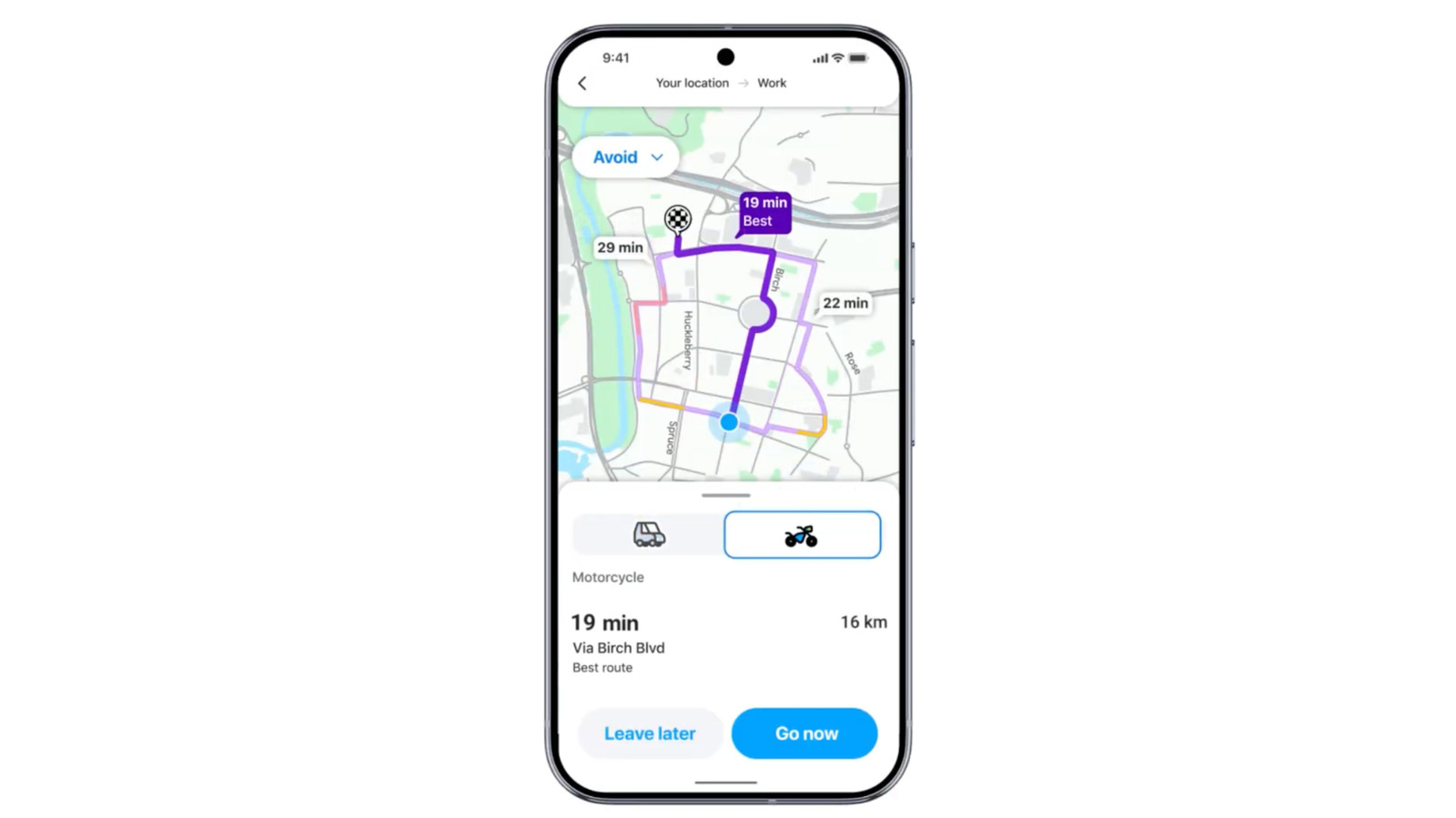 Waze lancia nuove funzionalità AI con modalità moto e “silenziosa”