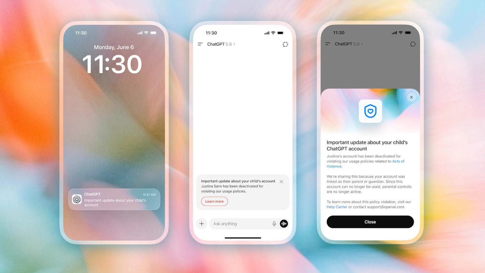 OpenAI inizierà a notificare ai genitori l’esclusione del figlio adolescente da ChatGPT
