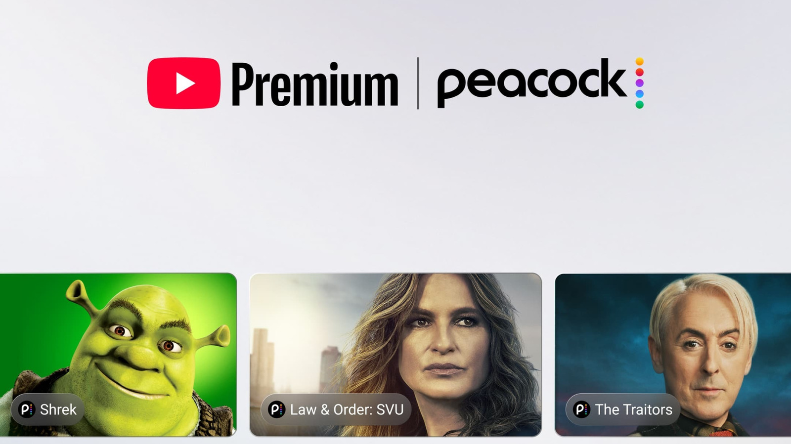 YouTube Premium includerà presto Peacock senza costi aggiuntivi