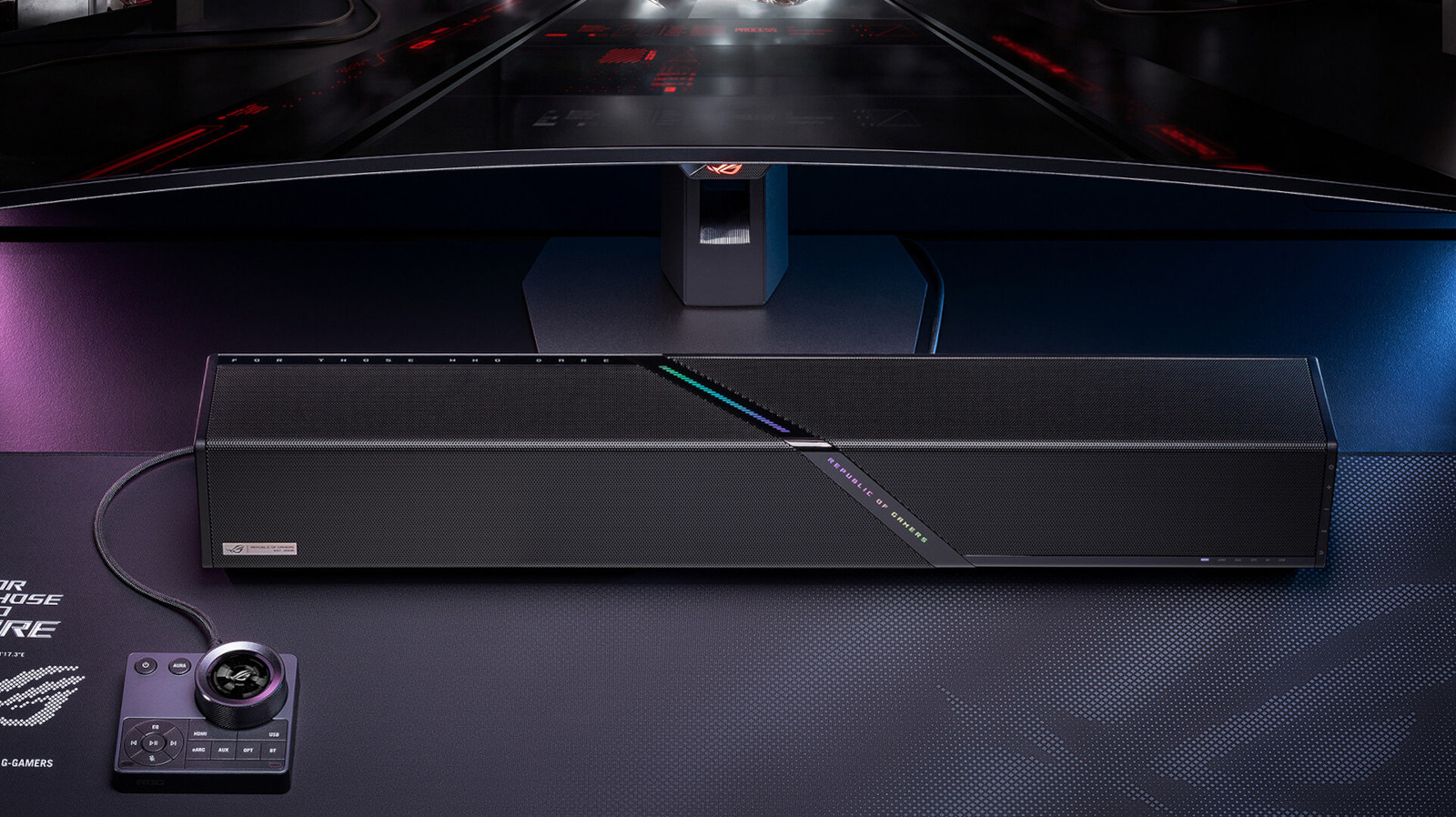 La prima soundbar gaming ASUS disponibile negli USA a 600 dollari