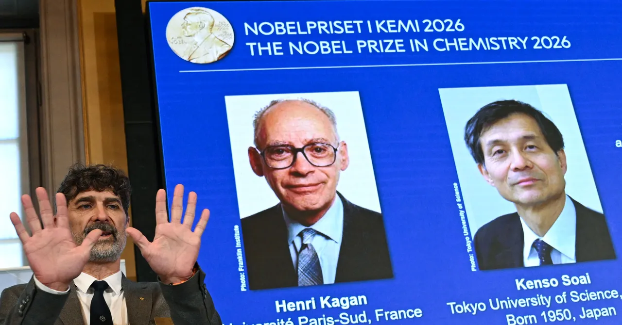 La vita è asimmetrica: gli scienziati che ne hanno svelato il motivo hanno vinto il Nobel per la Chimica del 2026.