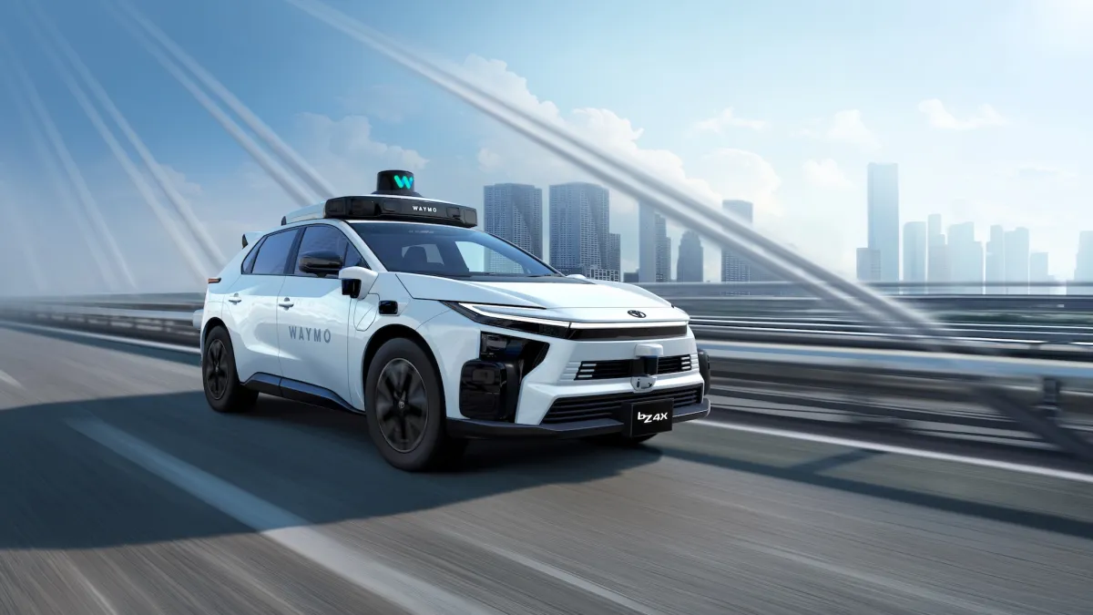 Waymo incarica Toyota di fornire robotaxi per Giappone e Regno Unito